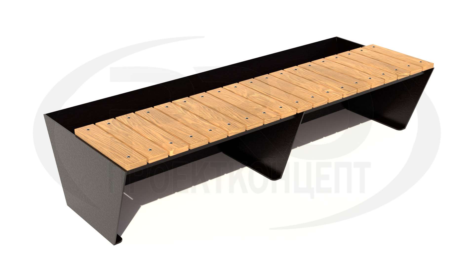 sk_051-1 СК-051 Скамейка с цветочницей — изображение 1