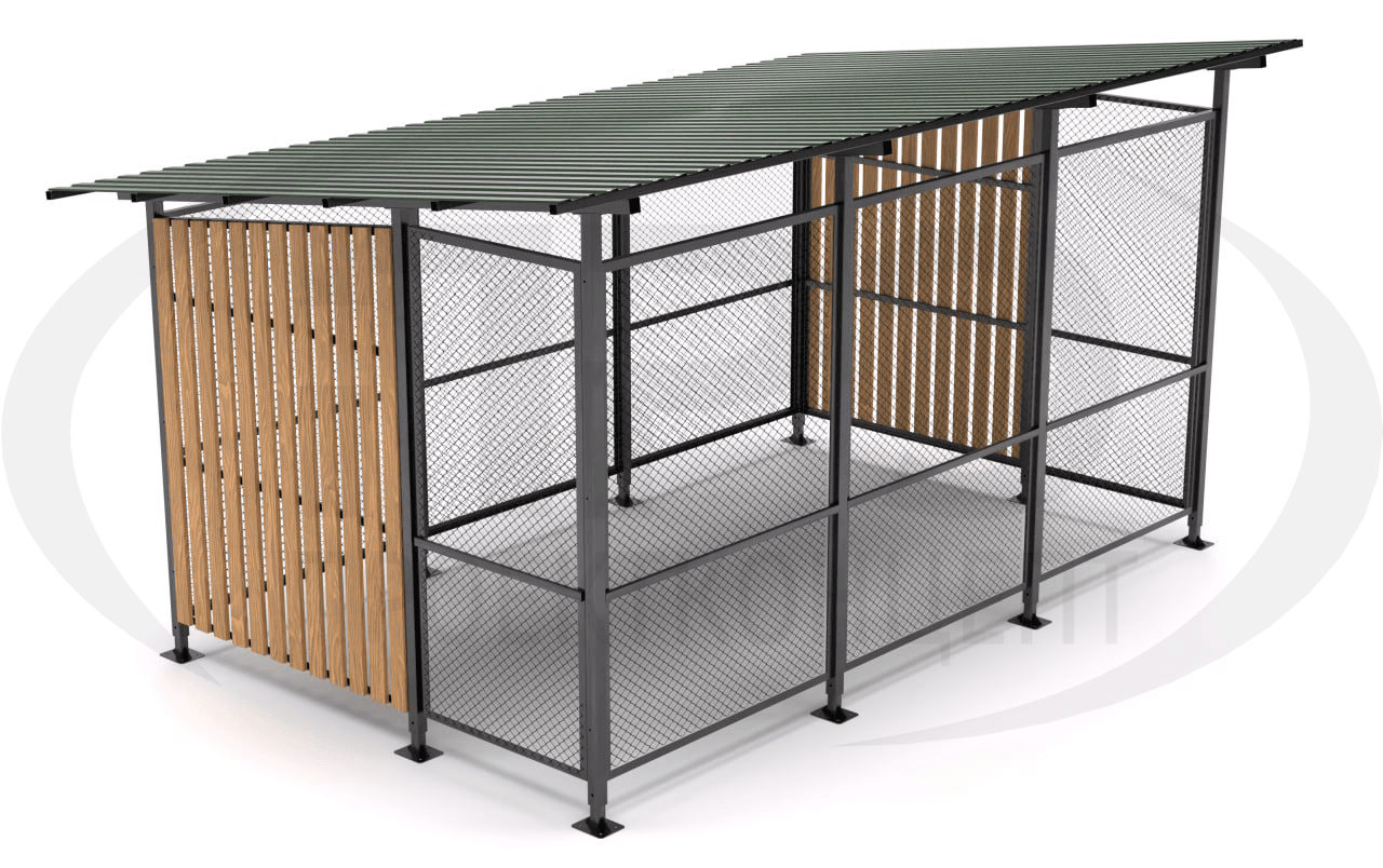 ВП-027-1 Велопарковка с навесом — изображение 1