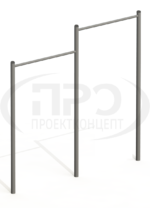 Турник двойной