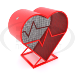 Контейнер для сбора крышек Сердце